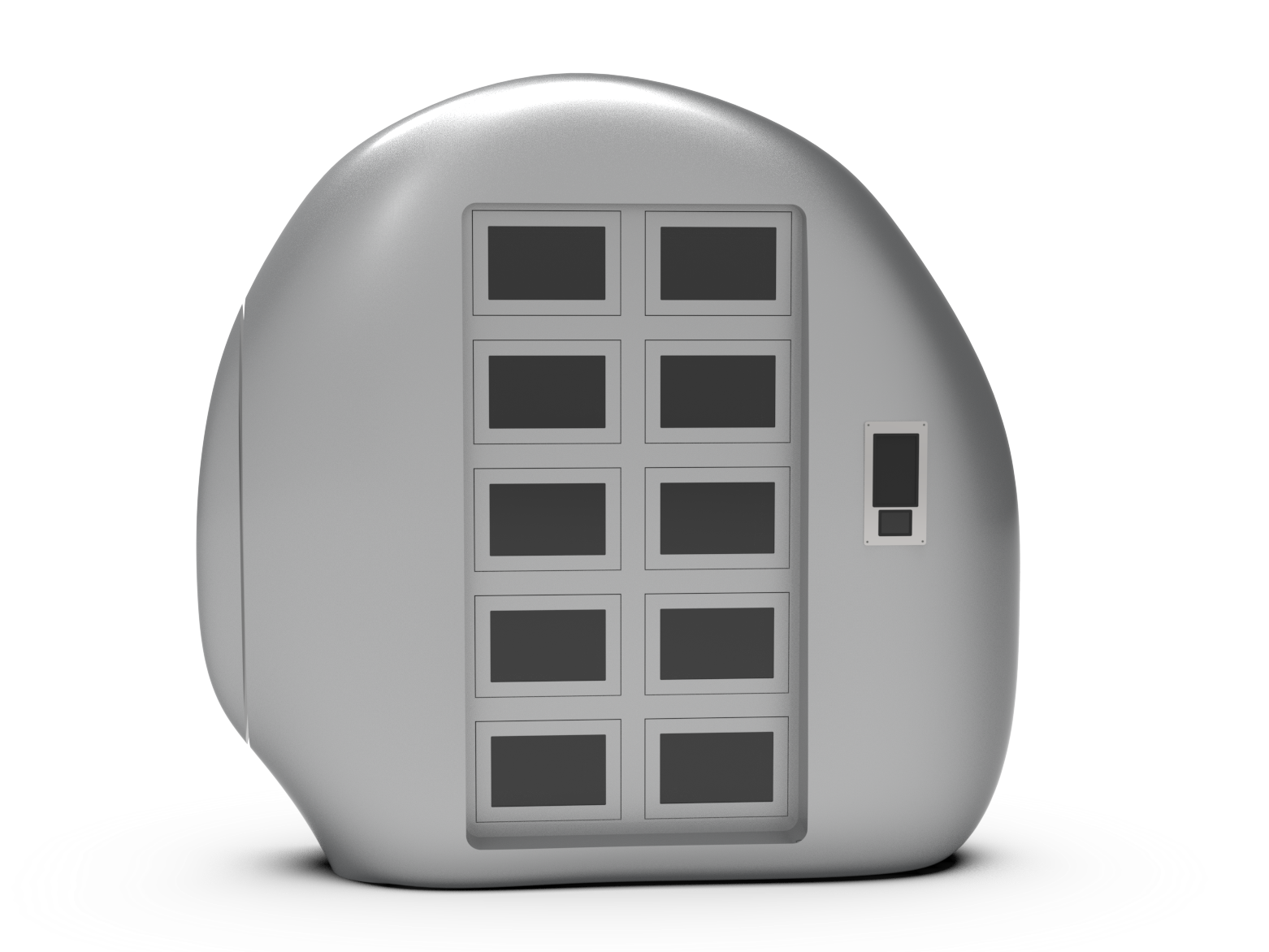 Interaktiver Smartlocker für den stationären Einzelhandel